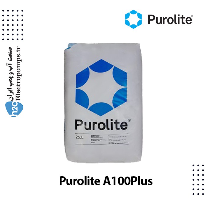 رزین آنیونی A100Plus پرولایت Purolite