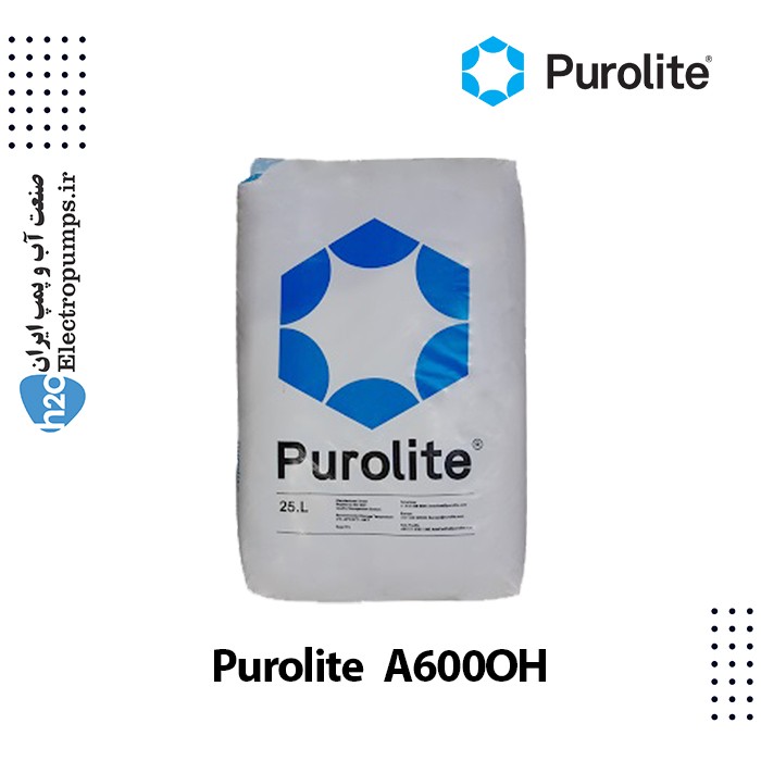 رزین آنیونی A600OH پرولایت Purolite